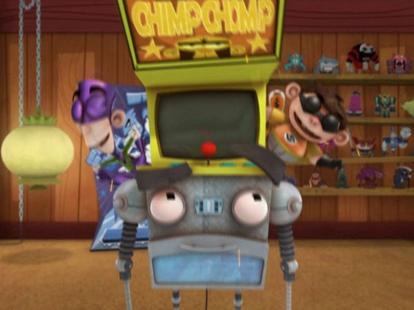 Fan Boy & Chum Chum - Robo-mance / Cascarrilloespín