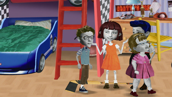 Angela Anaconda - Jour De Neige // Le Jeu D’hockey