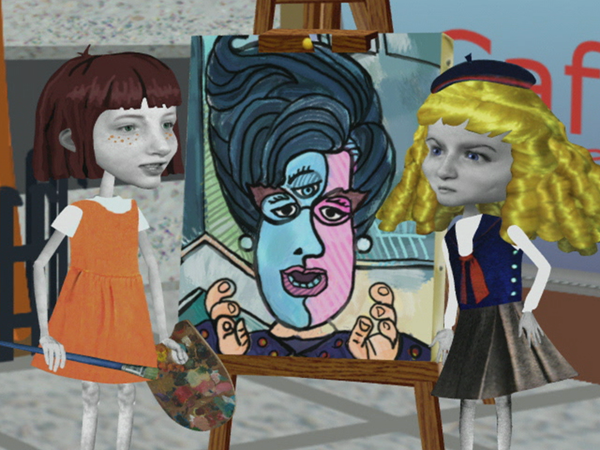 Angela Anaconda - Tables difficiles // Œuvre d'art