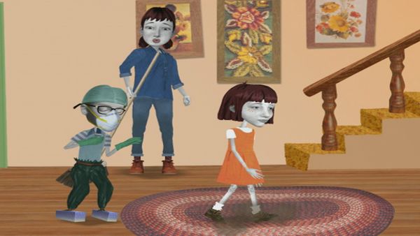 Angela Anaconda - Georgie dans la bulle en plastique // Le Camp Anaconda