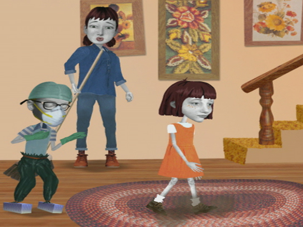 Angela Anaconda - Georgie dans la bulle en plastique // Le Camp Anaconda