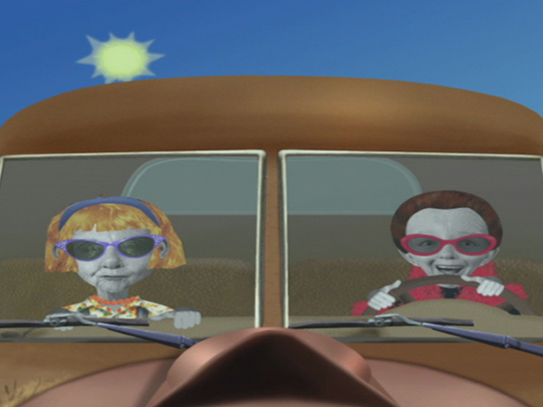 Angela Anaconda - Carmella et Louise // Salle de nouvelle