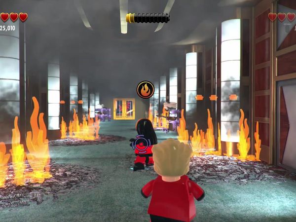 Lego The Incredibles Gameplay - Zebra Gamer - Screenslaver Showdown!