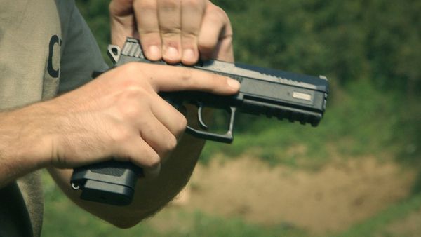 Battle Factory - Combat Boots, a Pistol, a UAV, and a Riflescope