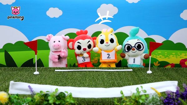 Pinkfong Chart Show - Zoom zoom Super Speed Kings