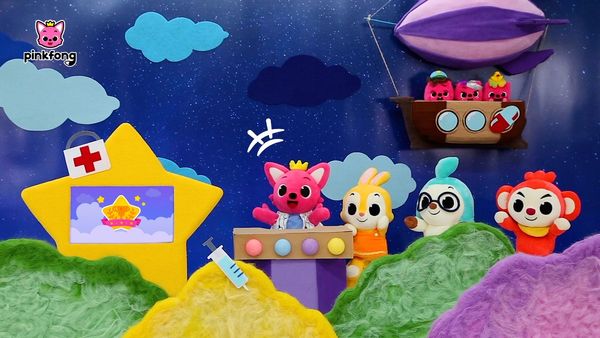 Pinkfong Chart Show - I don't like the hospital
