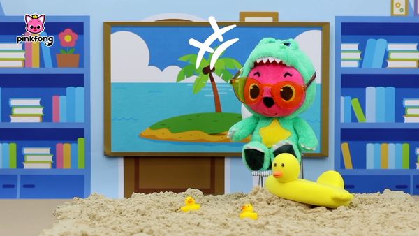 Pinkfong Chart Show - Pinkfong Chart Show Ep4. Beach Songs for Summer