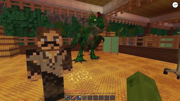 Tiny Turtle Minecraft Dragons - The Deadliest Deadly Nadder Attacks Everything!