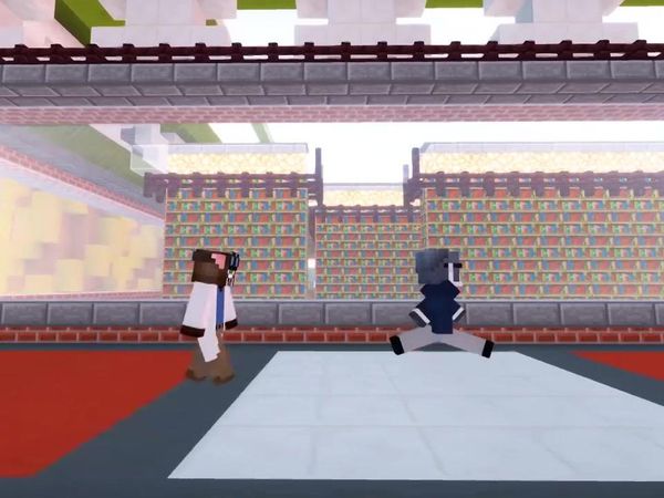 Cow's Minecraft School Adventures - Cow Goes To School