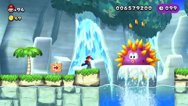 New Super Mario Bros. U Deluxe Gameplay - Zebra Gamer - Bonus! Nabbit Chases!
