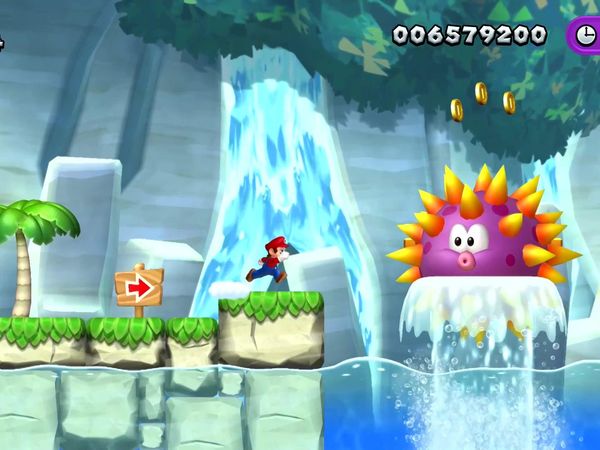 New Super Mario Bros. U Deluxe Gameplay - Zebra Gamer - Bonus! Nabbit Chases!
