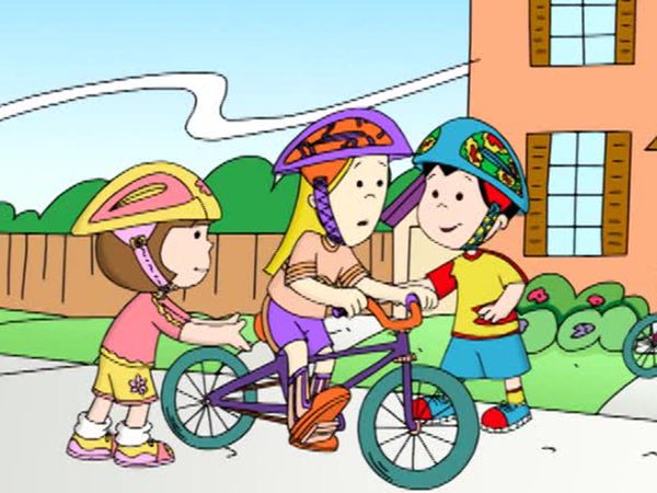 Betsy's Kindergarten Adventures - Molly's 1st Bike Ride & A Very Frightening Lightning