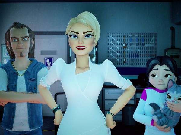 LEGO Friends Girls on a Mission - Attack of the Alvahbots