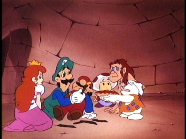 The Super Mario Bros. Super Show - Un invité pour la pizza