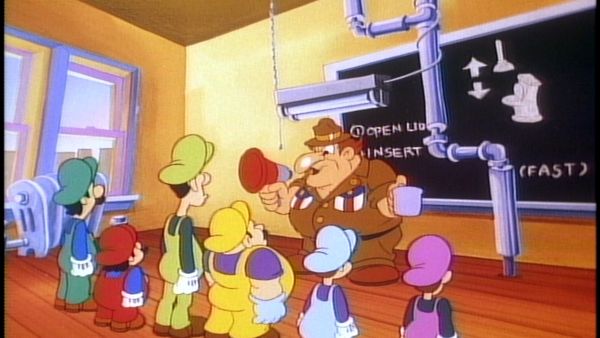 The Super Mario Bros. Super Show - L'école des plombiers