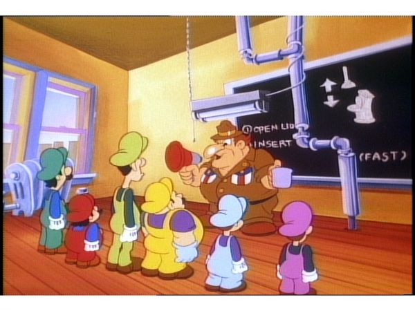 The Super Mario Bros. Super Show - L'école des plombiers