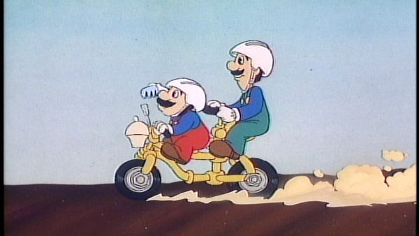 The Super Mario Bros. Super Show - La course des BMX