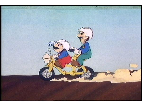 The Super Mario Bros. Super Show - La course des BMX