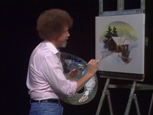 The Joy of Painting with Bob Ross - Covered Bridge Oval