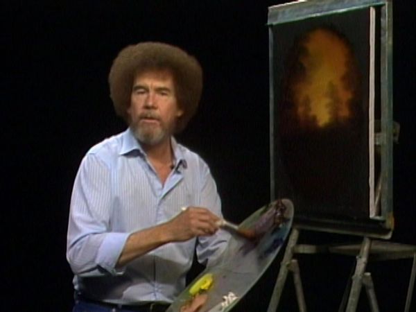 The Joy of Painting with Bob Ross - Crimson Oval