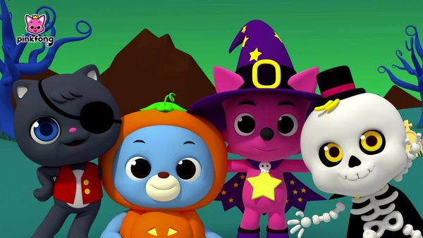 Pinkfong cuentos y canciones infantiles - Especiales de los esqueletos