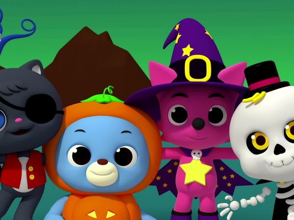 Pinkfong cuentos y canciones infantiles - Especiales de los esqueletos
