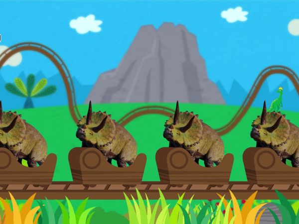 Dinosaurios con números - Dinosaurios con números - Tiburón bebé