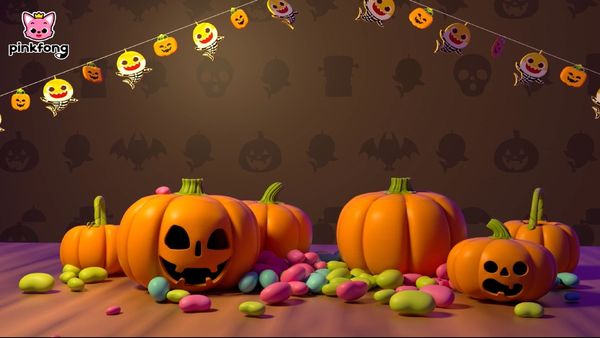 Caja sorpresa De Halloween - Caja sorpresa de Halloween con tiburón bebé