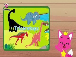 Al escondite con Pinkfong - Juguemos al escondite con Pinkfong dinosaurio 4