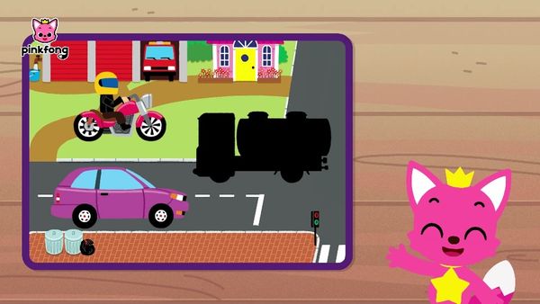 Al escondite con Pinkfong - Juguemos al escondite con Pinkfong vehículo 1