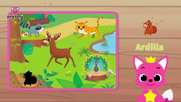 Al escondite con Pinkfong - Juguemos al escondite con Pinkfong animal 6