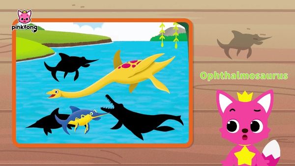 Al escondite con Pinkfong - Juguemos al escondite con Pinkfong dinosaurio 2