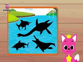 Al escondite con Pinkfong - Juguemos al escondite con Pinkfong dinosaurio 1