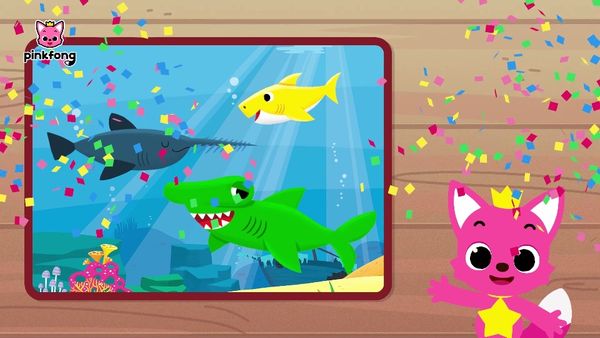 Al escondite con Pinkfong - Juguemos al escondite con Pinkfong animales del mar 3