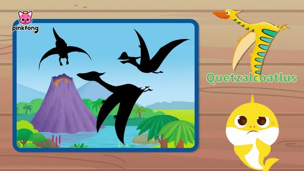 Al escondite con tiburón bebé - Juguemos al escondite con tiburón bebé dinosaurio 2