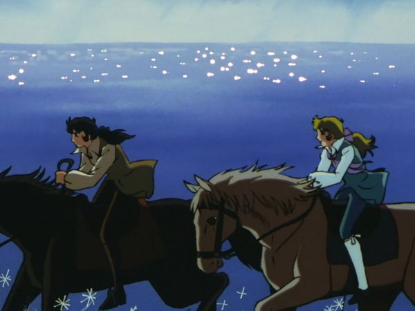 Rose of Versailles - The Black Rose Blooms at Night