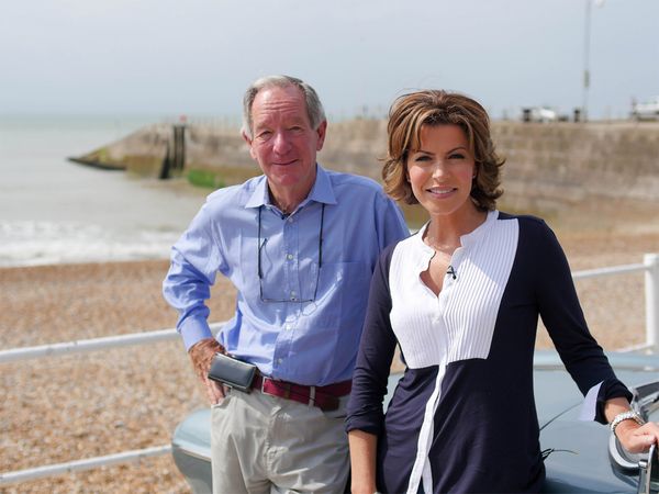Celebrity Antiques Road Trip - Natasha Kaplinski and Michael Buerk