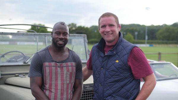 Celebrity Antiques Road Trip - Phil Vickery MBE and Martin Offiah MBE