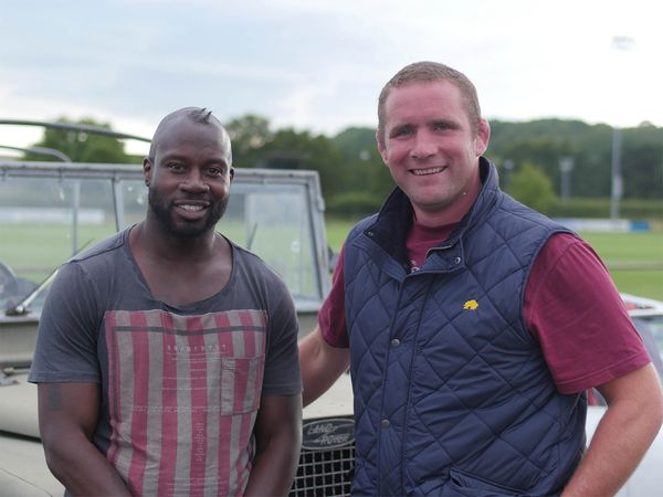 Celebrity Antiques Road Trip - Phil Vickery MBE and Martin Offiah MBE
