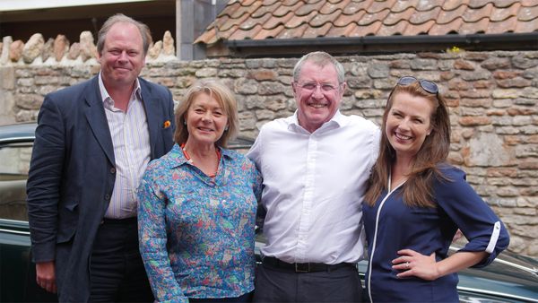 Celebrity Antiques Road Trip - John Nettles OBE and Barbara Flynn