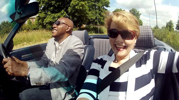 Celebrity Antiques Road Trip - Ainsley Harriott and Anne Diamond