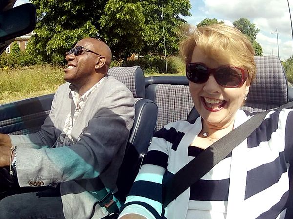 Celebrity Antiques Road Trip - Ainsley Harriott and Anne Diamond