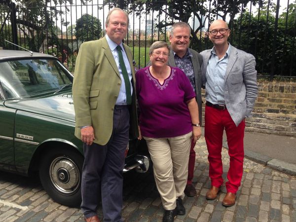Celebrity Antiques Road Trip - Christine Walkden and Matthew Biggs