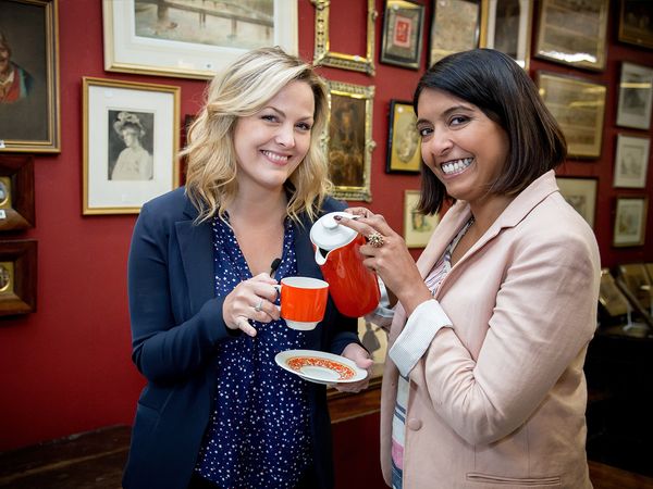 Celebrity Antiques Road Trip - Jo Joyner and Sunetra Sarker