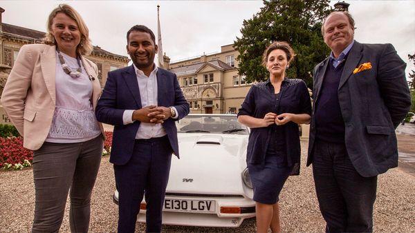 Celebrity Antiques Road Trip - Amol Rajan and Grace Dent