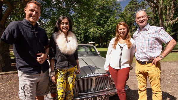 Celebrity Antiques Road Trip - Danny Crates and Liz Johnson