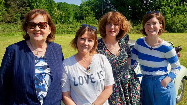 Celebrity Antiques Road Trip - Holly Aird and Anna Chancellor