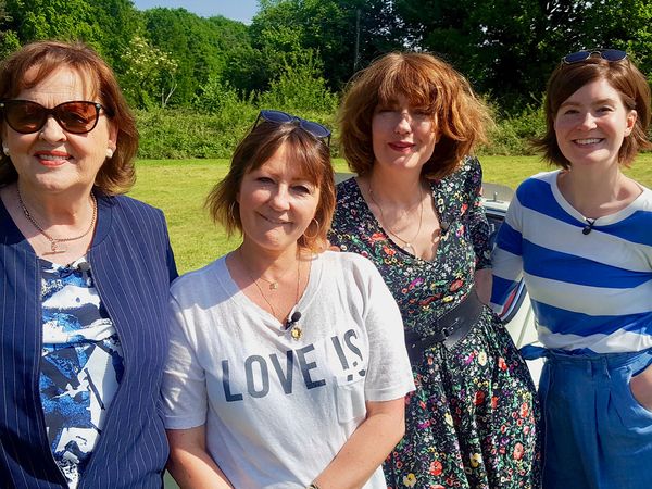 Celebrity Antiques Road Trip - Holly Aird and Anna Chancellor