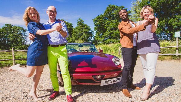 Celebrity Antiques Road Trip - Ore Oduba and Joanne Clifton