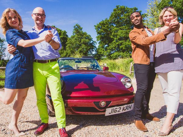 Celebrity Antiques Road Trip - Ore Oduba and Joanne Clifton